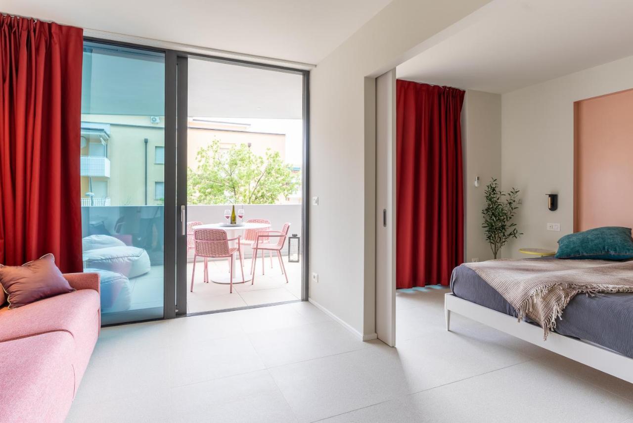 Aparthotel Zefiro Com Design, Large Terrace, Bike, Near Beach And Thermal Grado Exterior foto